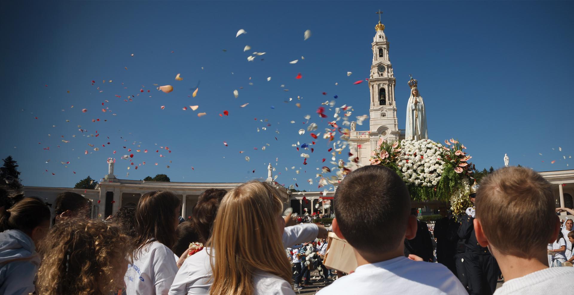 Peregrinación de niños