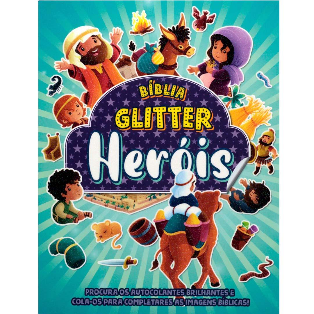 Bíblia Glitter - Heróis