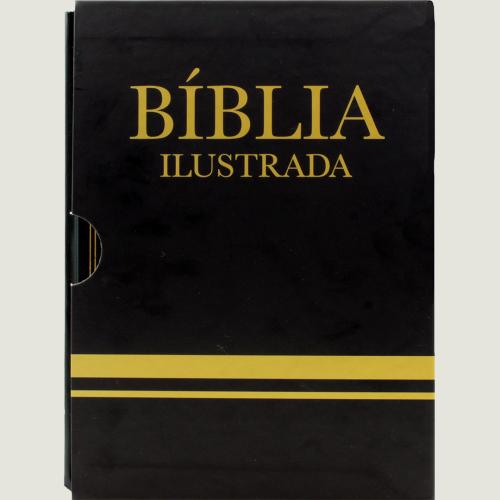 Bíblia Sagrada Ilustrada - Dourada