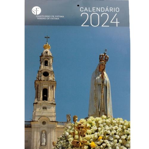 Calendário 2024 do Santuário de Fátima