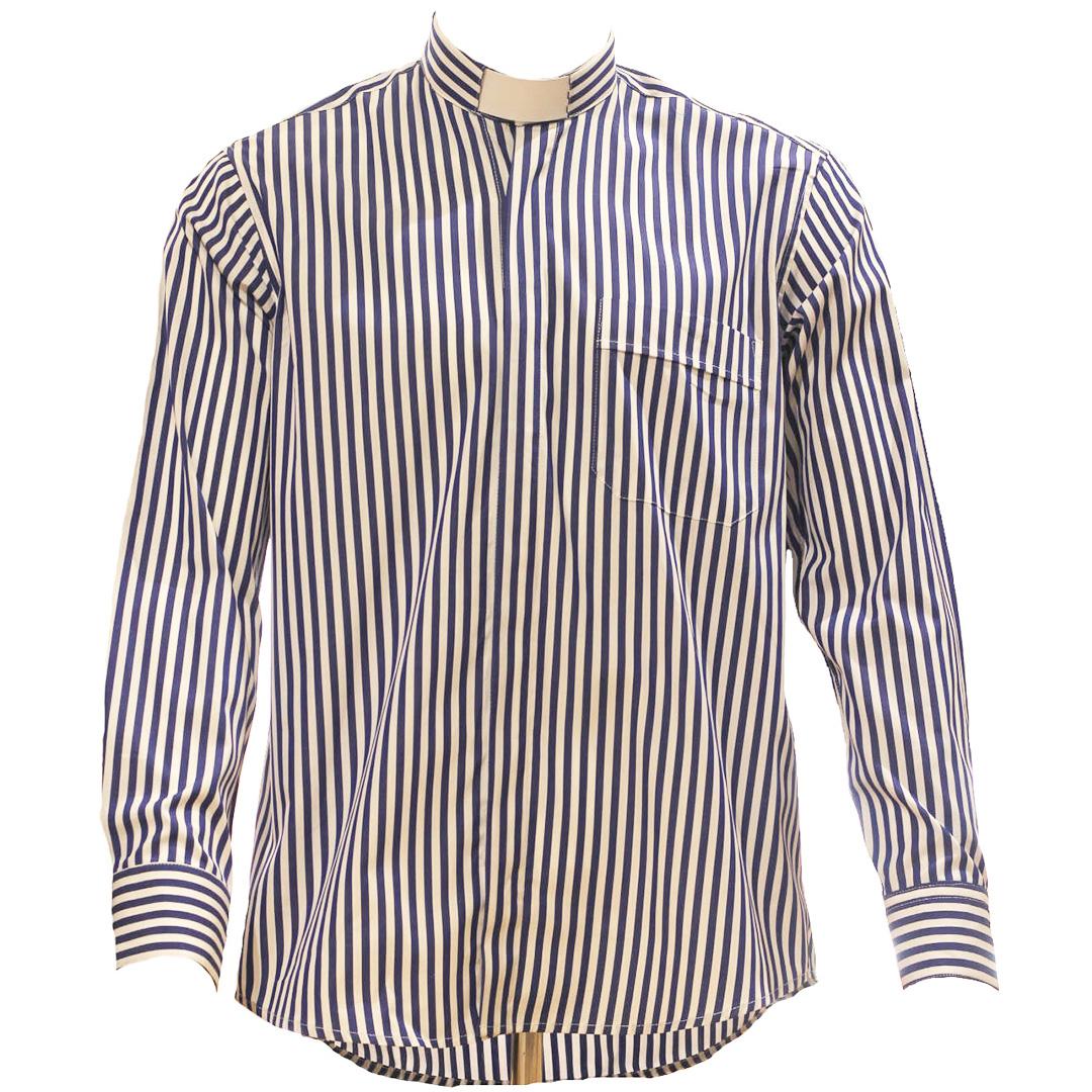 Camisa Riscas Largas - Marinho