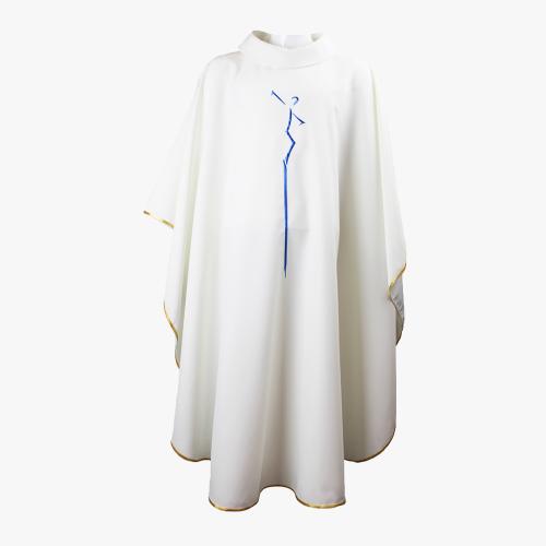 Casula com Cristo estilizado | Santuário de Fátima
