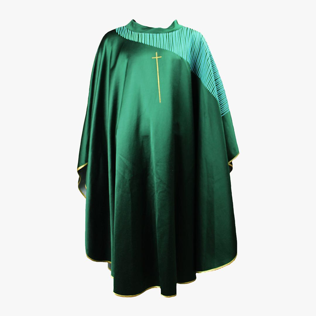 Casula Cordibus verde | Santuário de Fátima