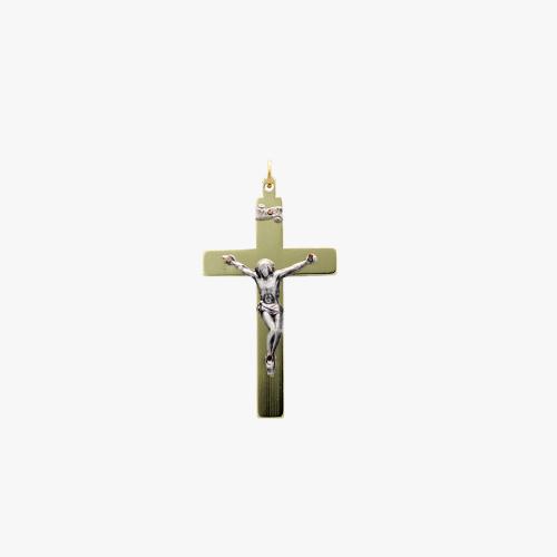 Cruz de Aço dourado