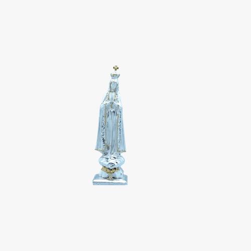 Imagem de N. S. de Fátima em Prata