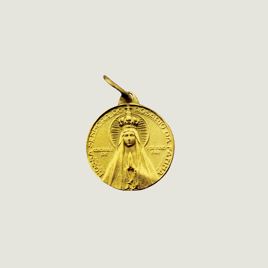 Medalha N. S.  Fátima Coroada