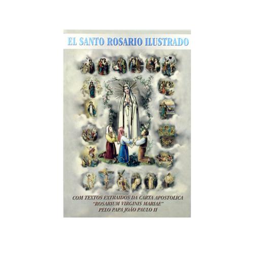 O Santo Rosário ilustrado Espanhol
