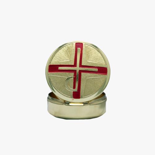 Teca Eucaristica Pax Vermelho