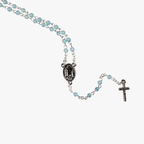 Terço com Mosquetão - Azul